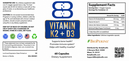 Vitamin Vitamin K2/D3 – 60 Count