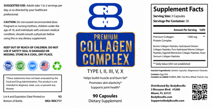 Premium Collagen Complex – 90 Count