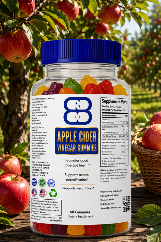 Apple Cider Vinegar Gummies – 60 Count