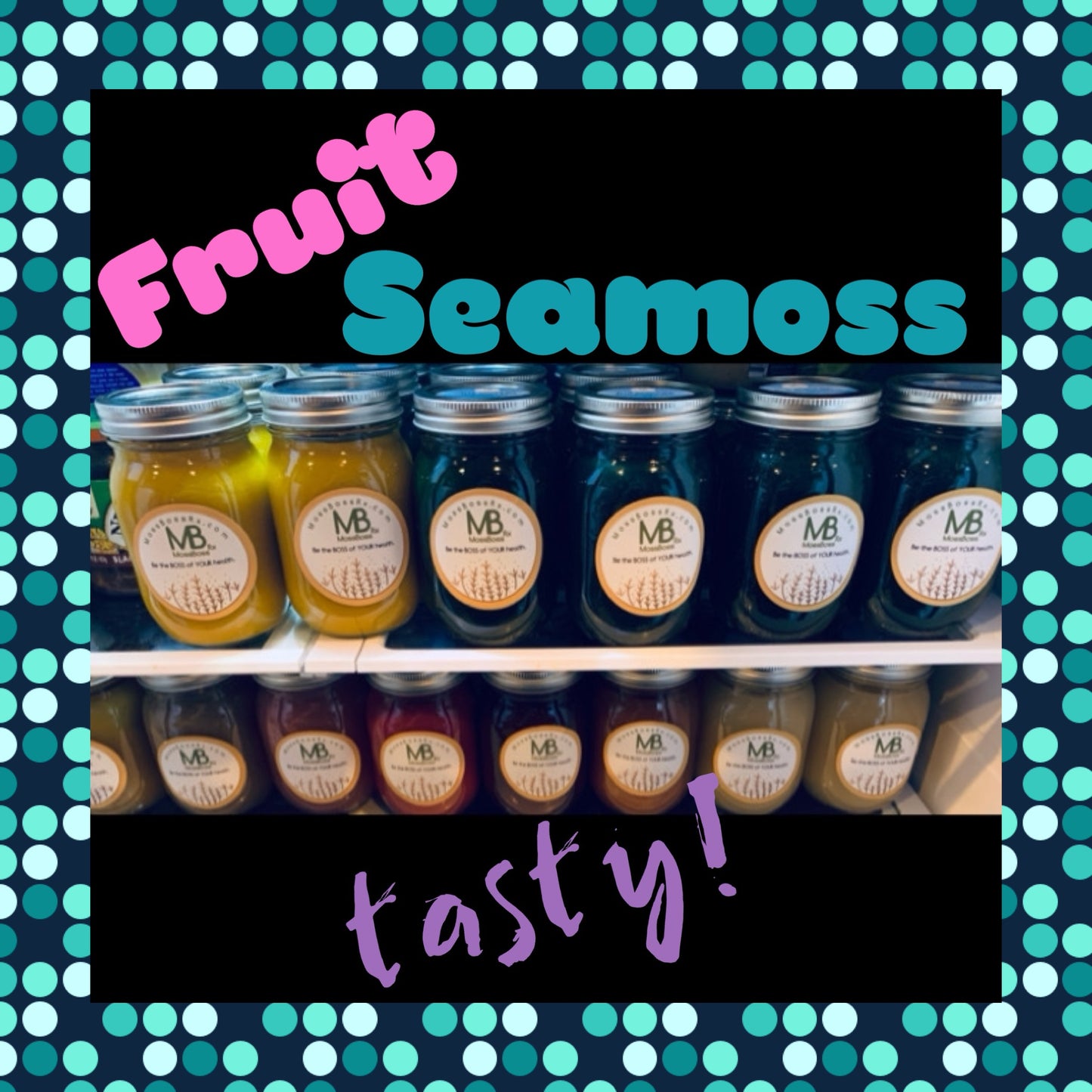 FRUIT Sea Moss, Extra Strong, St Lucia Gel, No Added Sugar/Vegan (16 oz) 🌟 Buy 2, get 1 at 50% OFF! Use Code GELME50 (Mix-or-Match)